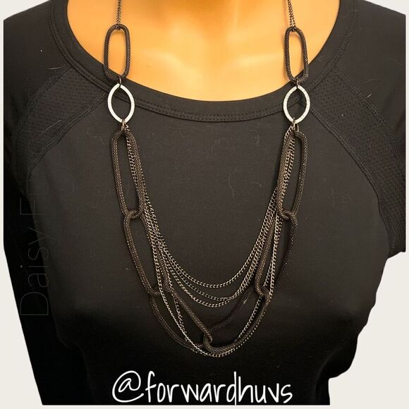 Daisy Fuentes Multi-Chain Necklace - Picture 4 of 9
